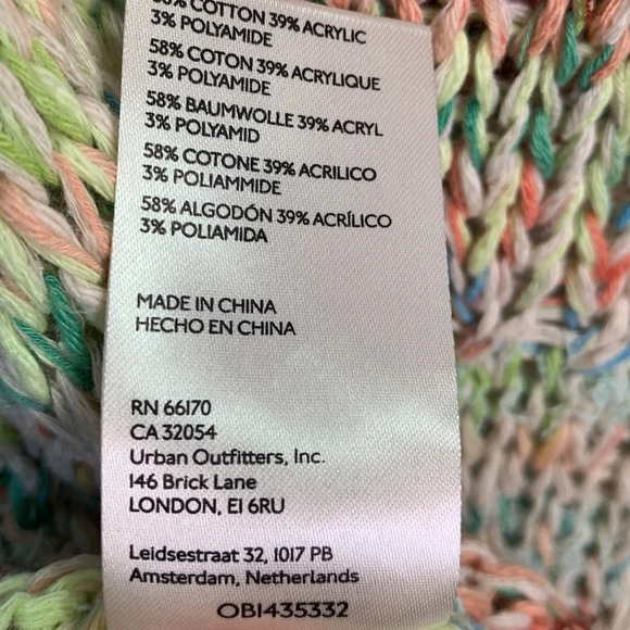 Free People Palmetto Tank in Candied Dream Combo New with Tag W-581 Size S - Picture 12 of 12